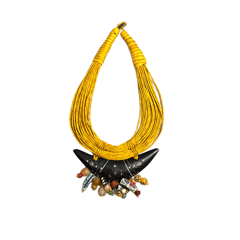 Okyeame Crescent Necklace - Trufacebygrace