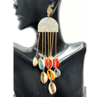 Ombrello Cowrie Shell Dangling Earrings - Trufacebygrace