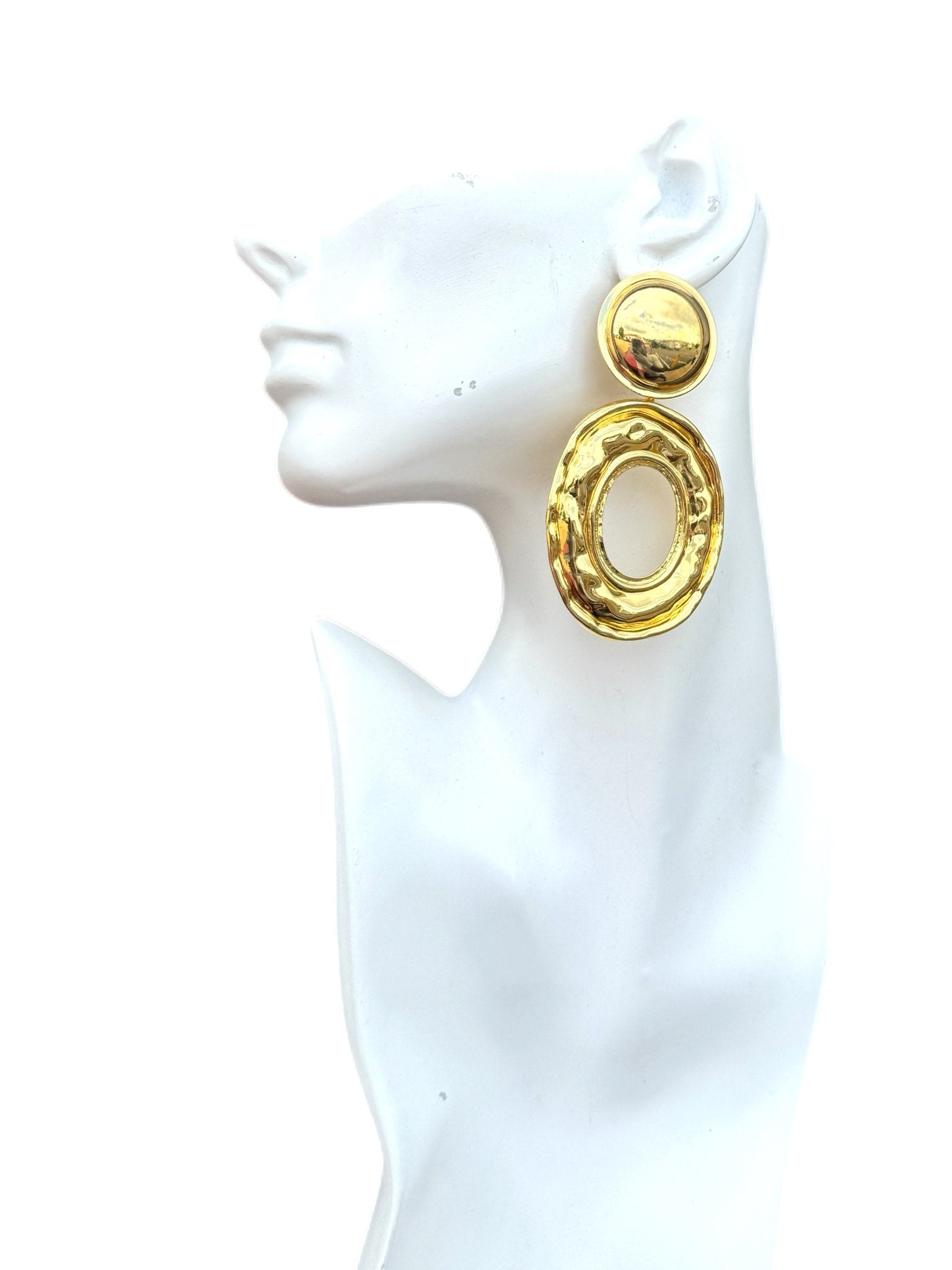 Oro Loop Luxe Earrings - Trufacebygrace
