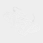 Osuno - elephant head Cut out Brass Earrings - Trufacebygrace