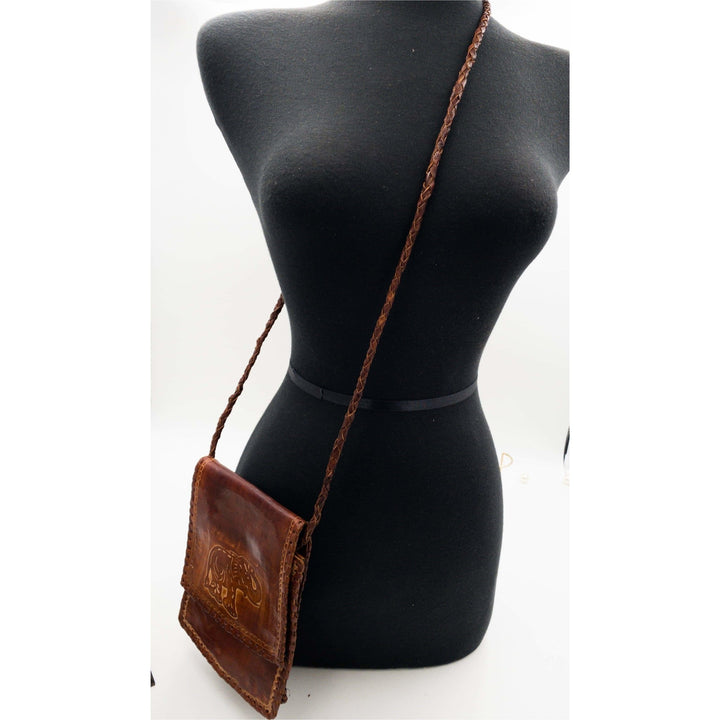 Osuno leather Messenger Bag - Trufacebygrace