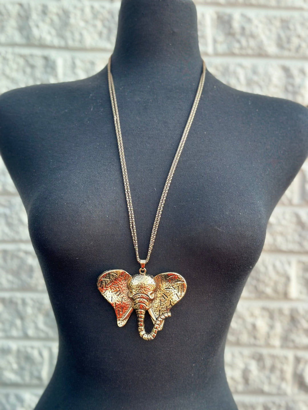 Osuno Ti Elephant Necklace - Trufacebygrace