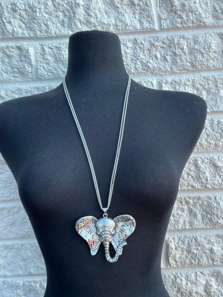 Osuno Ti Elephant Necklace - Trufacebygrace