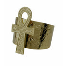Oversized Ankh Metal Bracelet/Bangle - Trufacebygrace