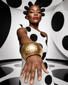 Oversized Chunky Gilded Bangle - Trufacebygrace