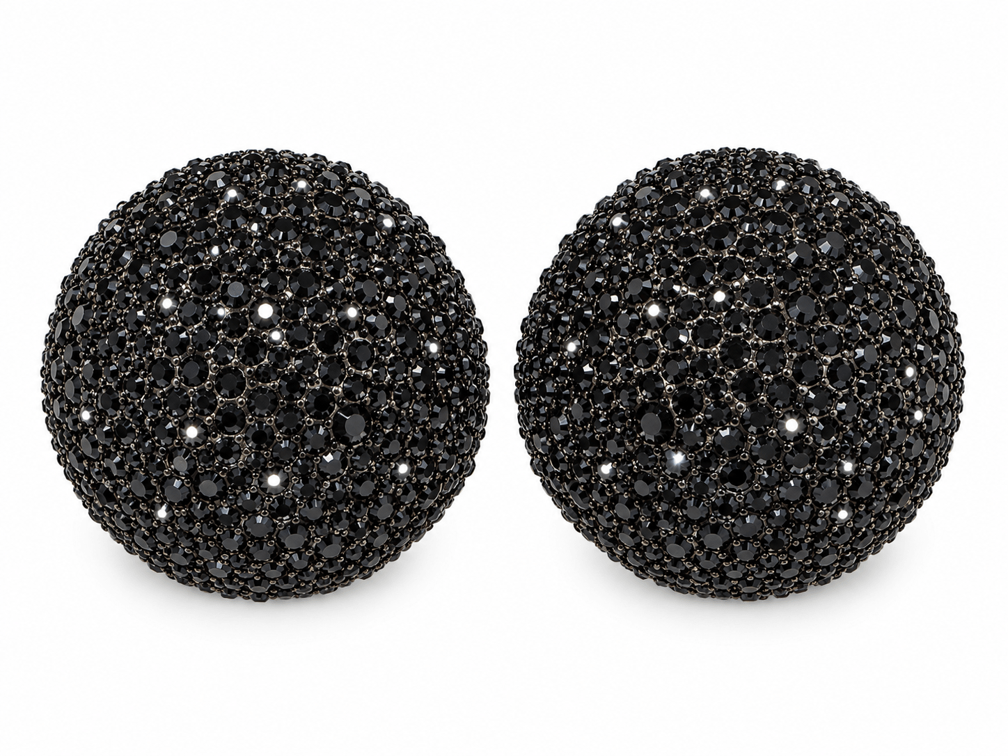 Oversized Crystal earrings - Trufacebygrace