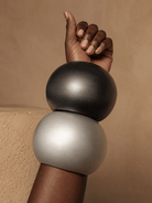 Oversized Matte Chunky Bangles - Trufacebygrace