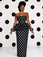 Oversized Polka Dot Bangle - Trufacebygrace