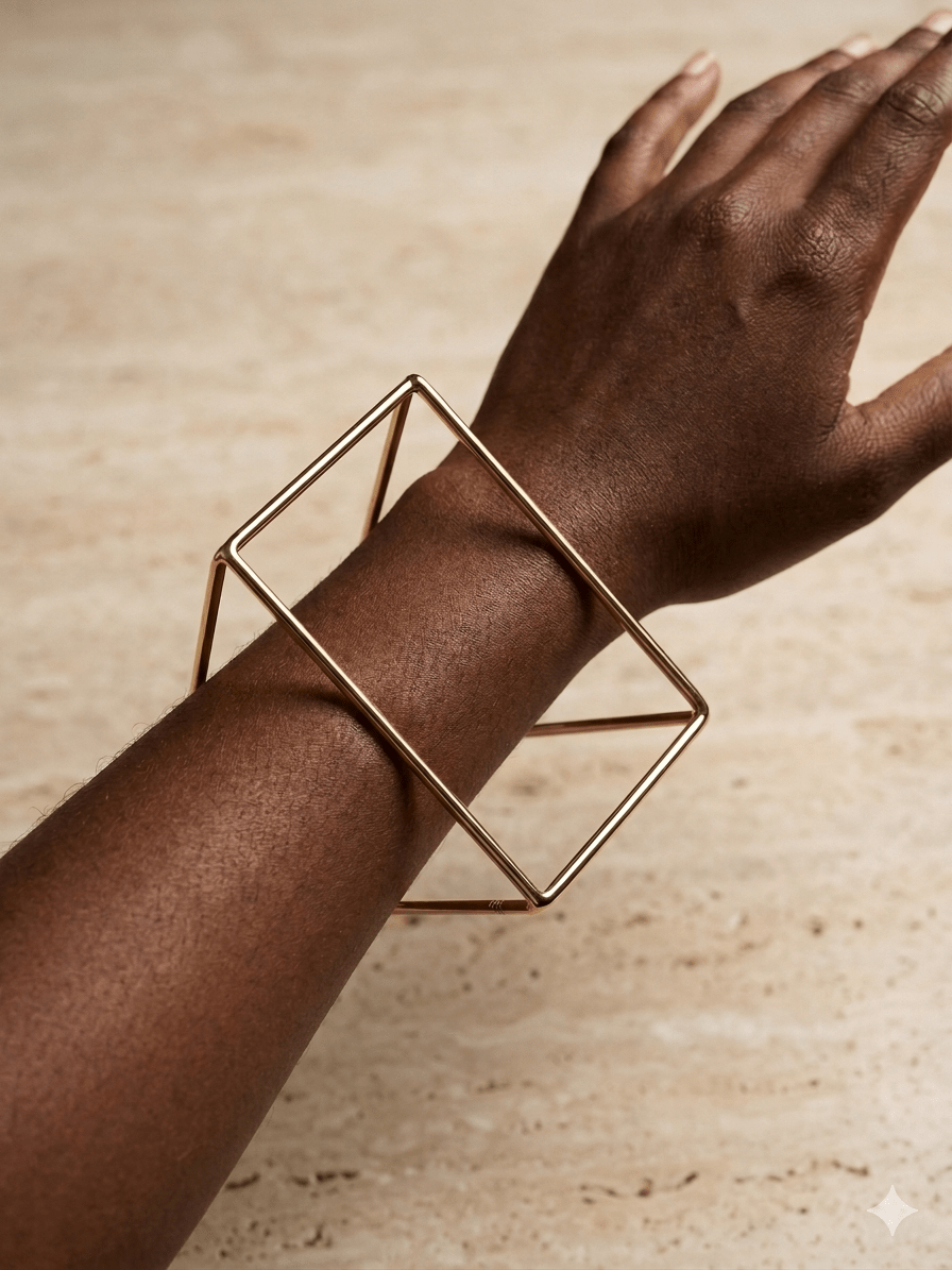 Oversized Prism Bangle - Trufacebygrace