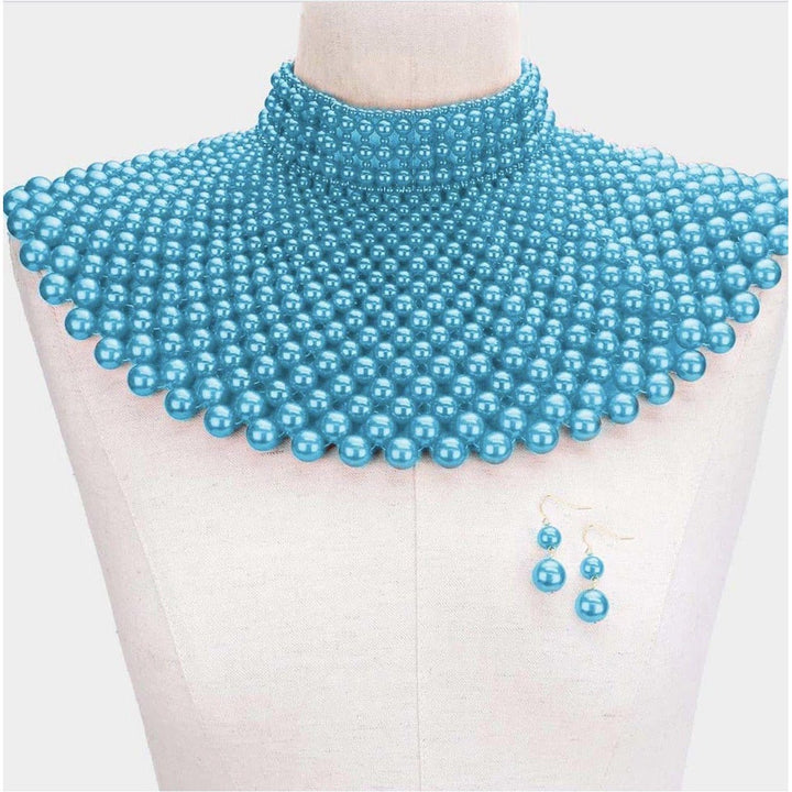 Pearl Bib Necklace - Trufacebygrace