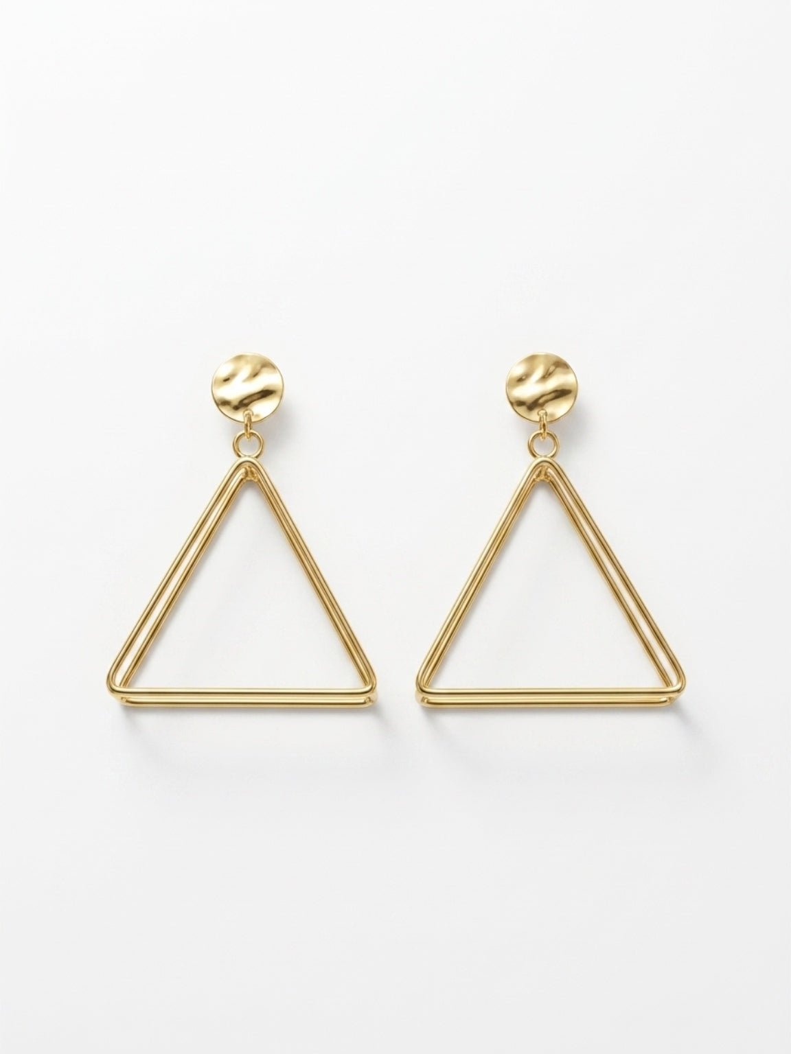 Petite Triangular Prism Earrings - Trufacebygrace