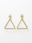 Petite Triangular Prism Earrings - Trufacebygrace