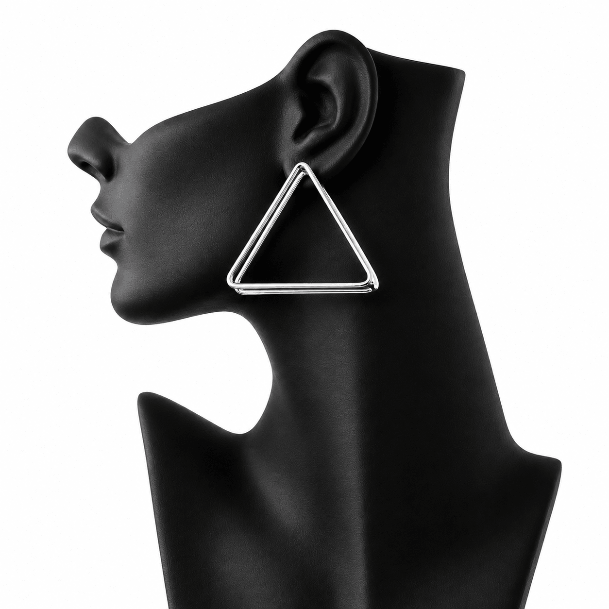 Petite Triangular Prism Earrings - Trufacebygrace