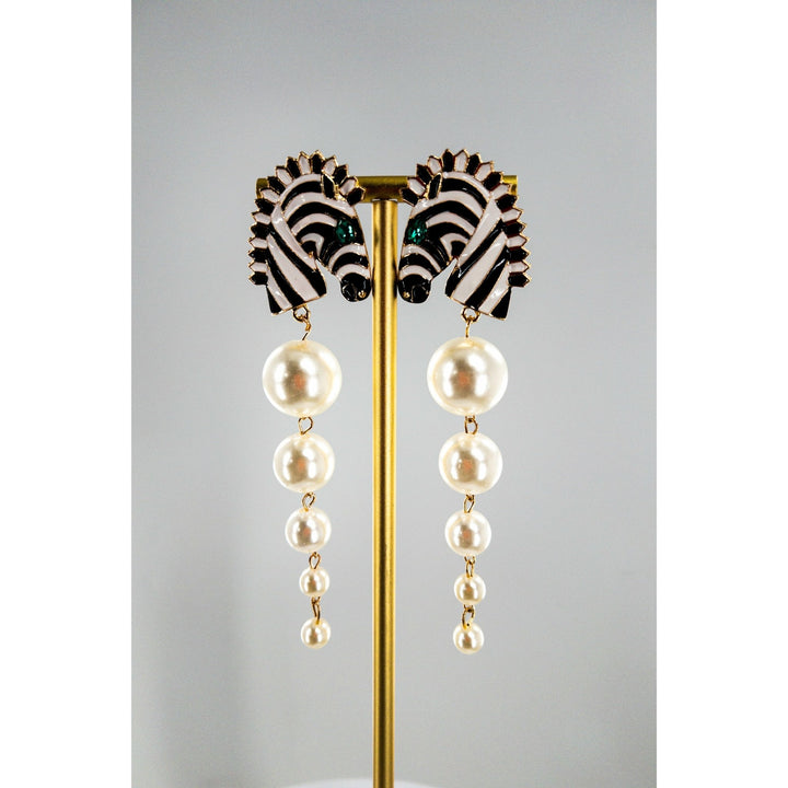 Ponkoti & Pearl Earrings - Trufacebygrace