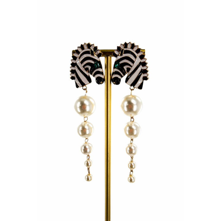 Ponkoti & Pearl Earrings - Trufacebygrace