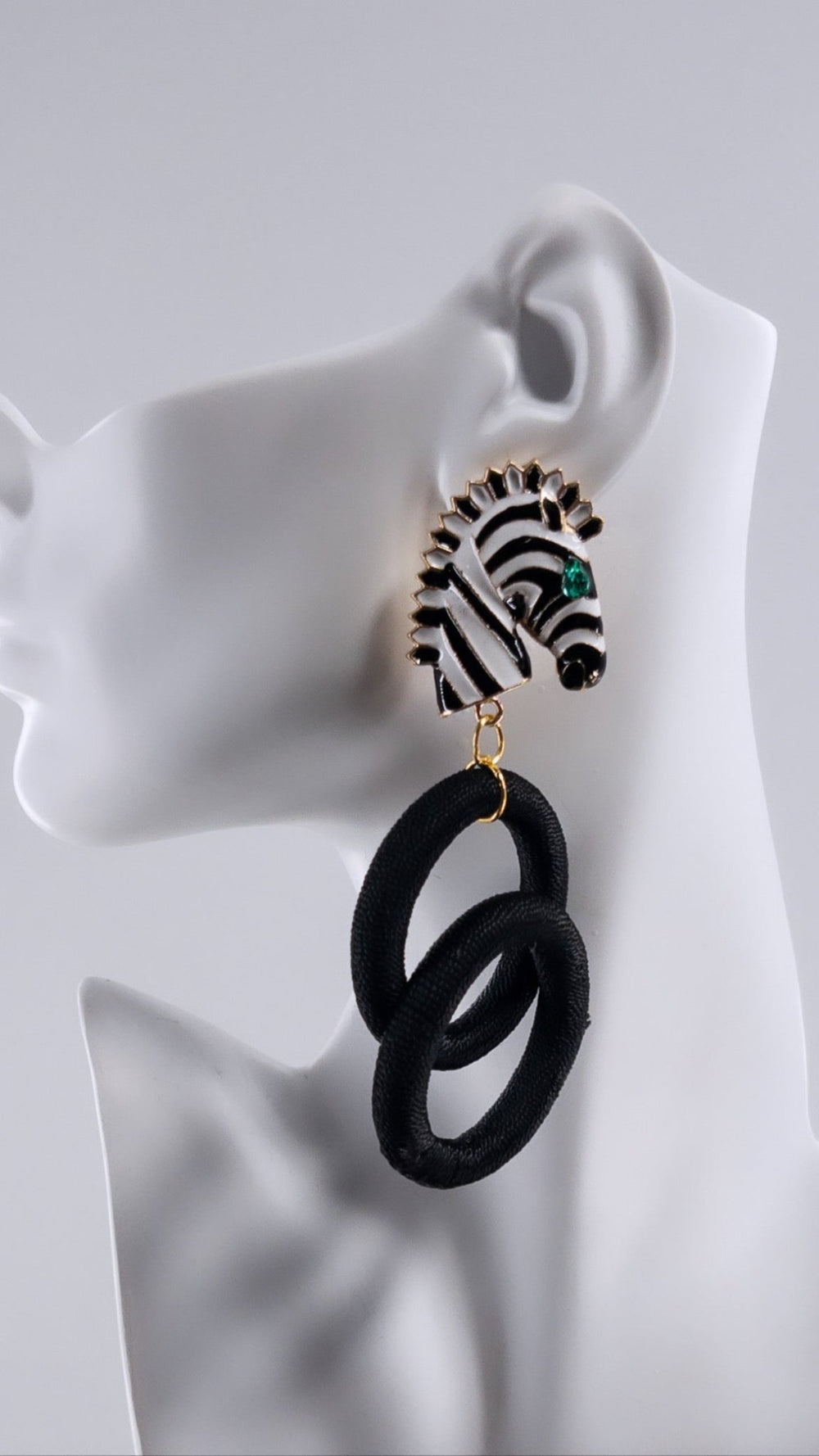 Ponkoti with double kukua rings Earrings - Trufacebygrace