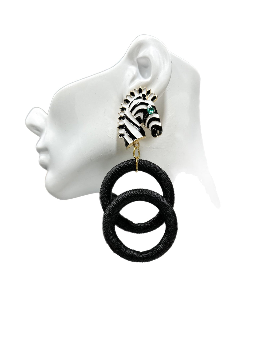 Ponkoti with double kukua rings Earrings - Trufacebygrace