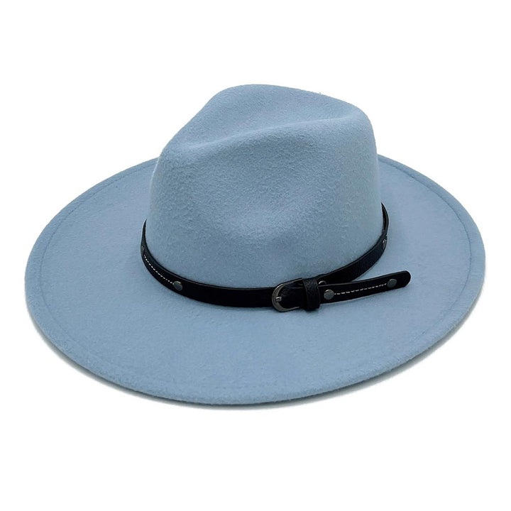 Premanii felt and leather Fedora hats - Trufacebygrace