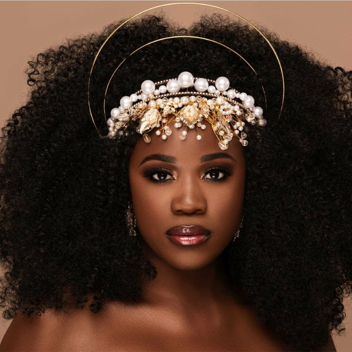 Queen lira Crown/headpiece set - Trufacebygrace