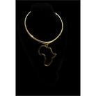 Queen Nzinga Brass Reversible Choker - Trufacebygrace