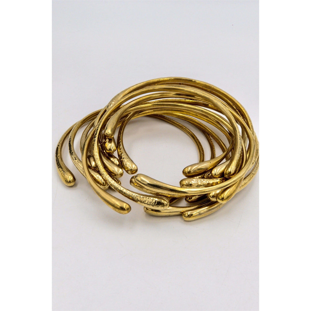 Queen Nzinga Brass Reversible Choker - Trufacebygrace