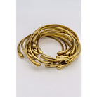 Queen Nzinga Brass Reversible Choker - Trufacebygrace