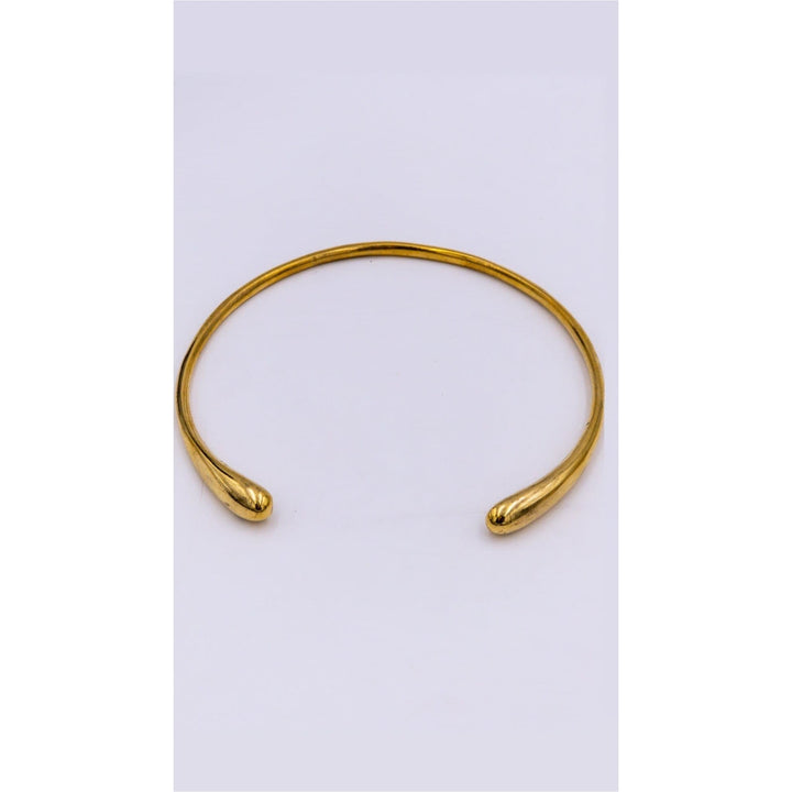 Queen Nzinga Brass Reversible Choker - Trufacebygrace