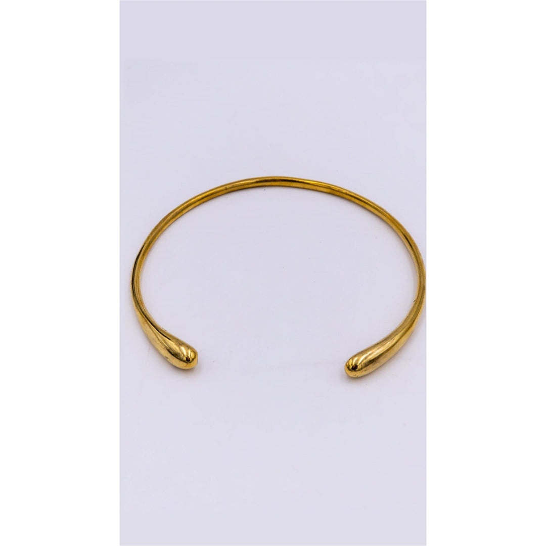 Queen Nzinga Brass Reversible Choker - Trufacebygrace