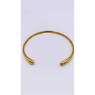 Queen Nzinga Brass Reversible Choker - Trufacebygrace