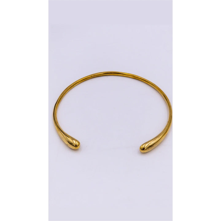 Queen Nzinga Brass Reversible Choker - Trufacebygrace