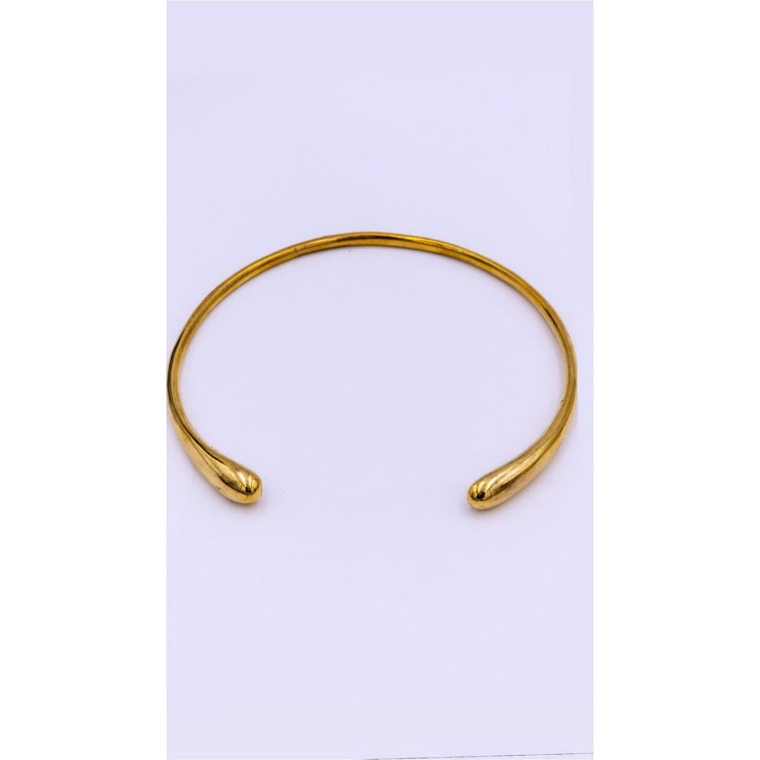 Queen Nzinga Brass Reversible Choker - Trufacebygrace