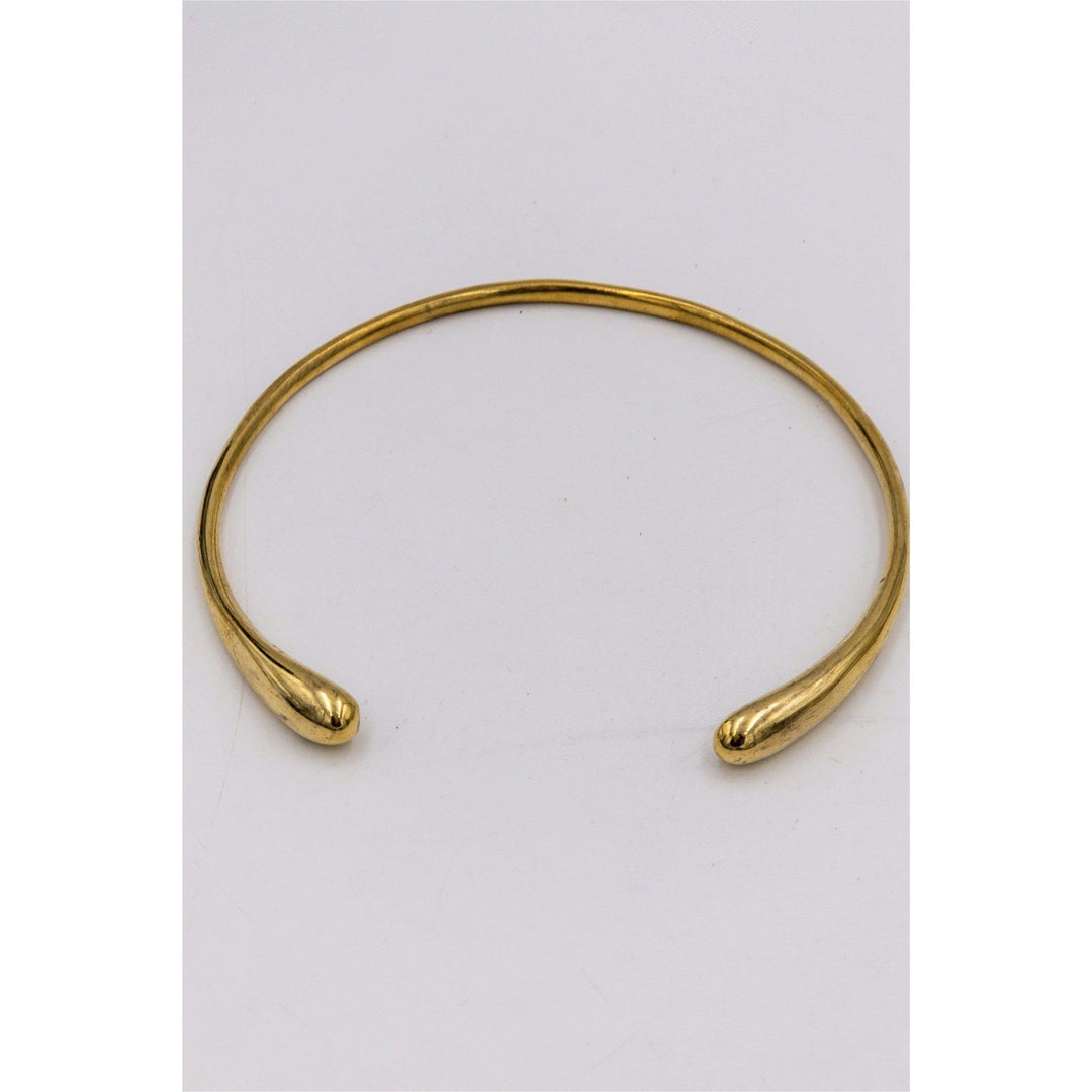 Queen Nzinga Brass Reversible Choker - Trufacebygrace