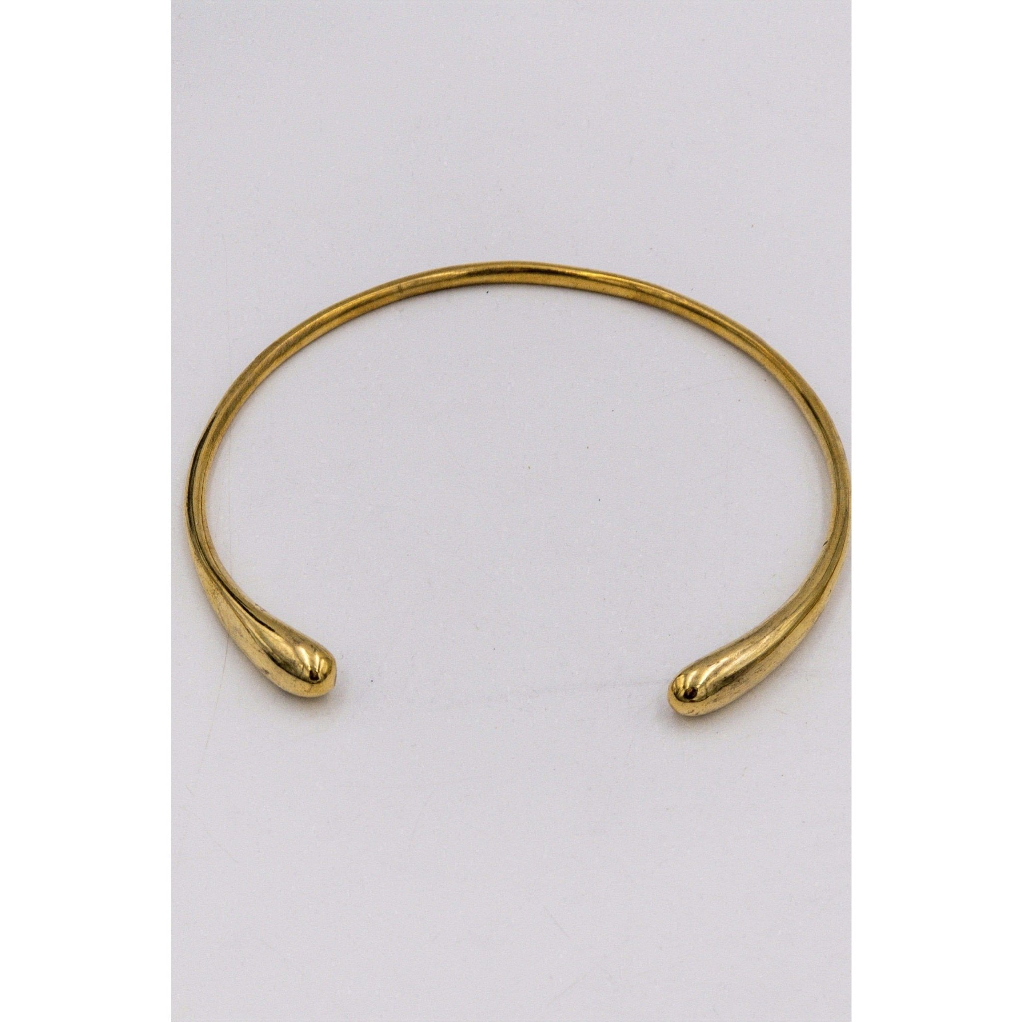 Queen Nzinga Brass Reversible Choker - Trufacebygrace