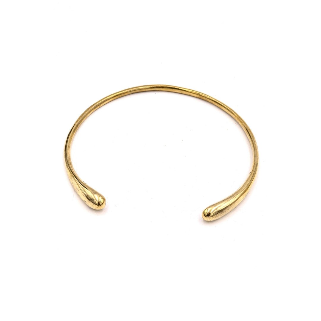 Queen Nzinga Brass Reversible Choker - Trufacebygrace