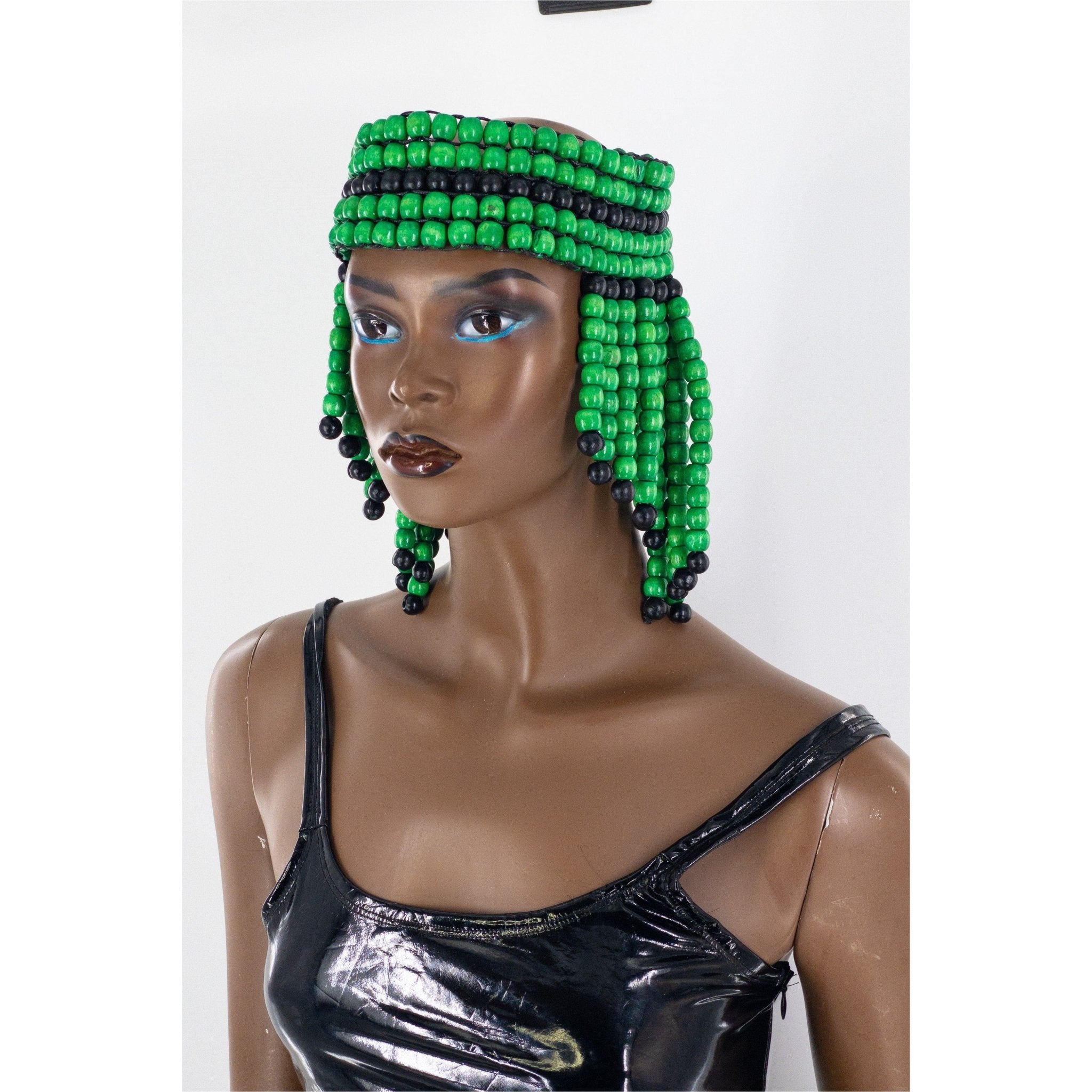 Queen of Egypt Wooden beads Headpiece - Trufacebygrace