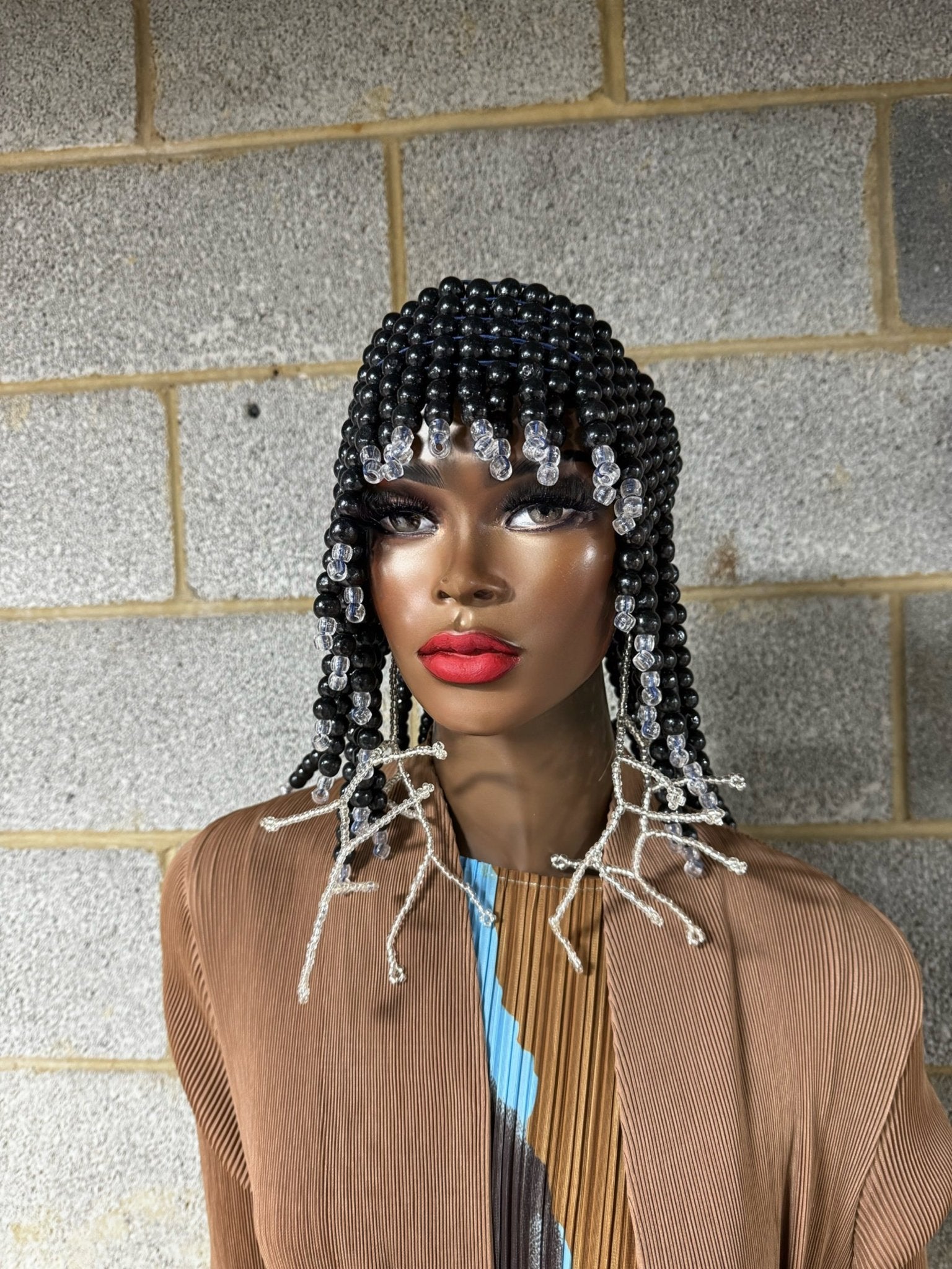 Queen of Egypt Wooden beads Headpiece - Trufacebygrace