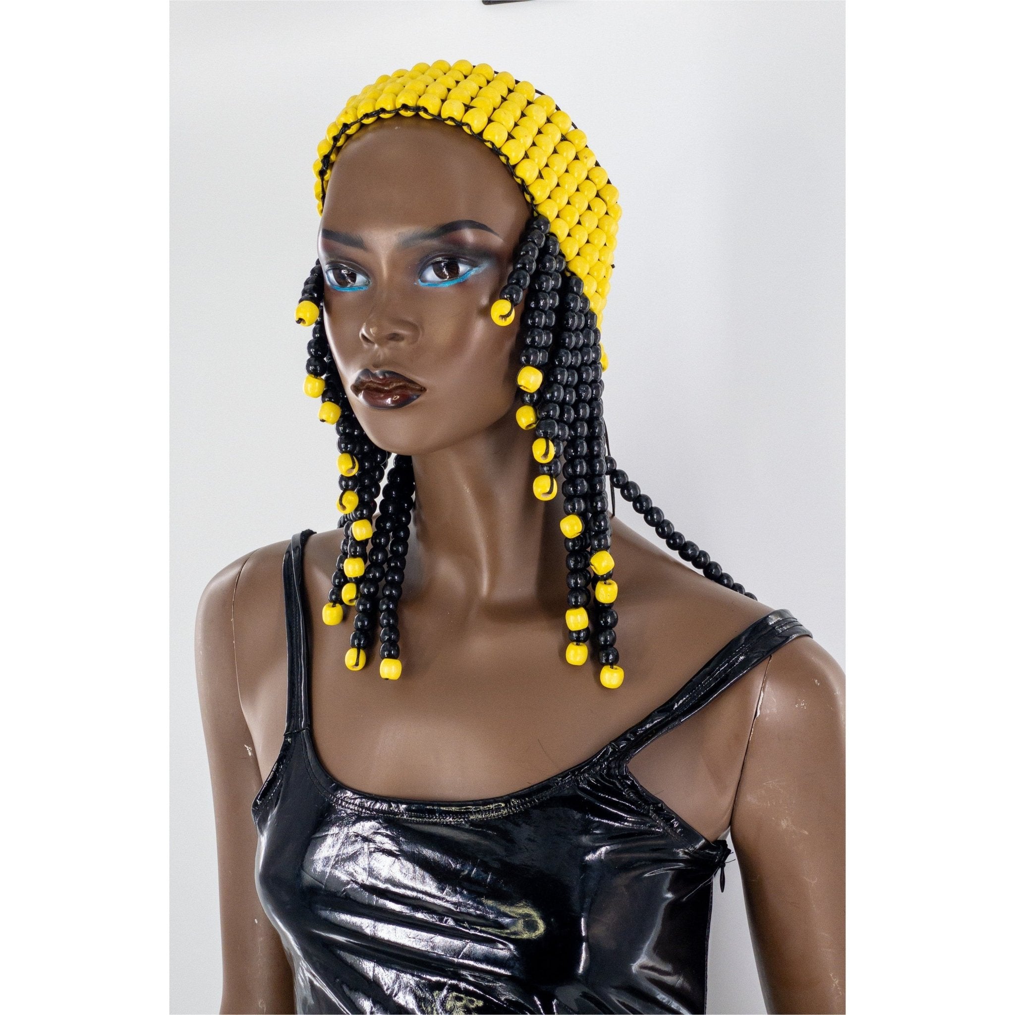 Queen of Egypt Wooden beads Headpiece - Trufacebygrace