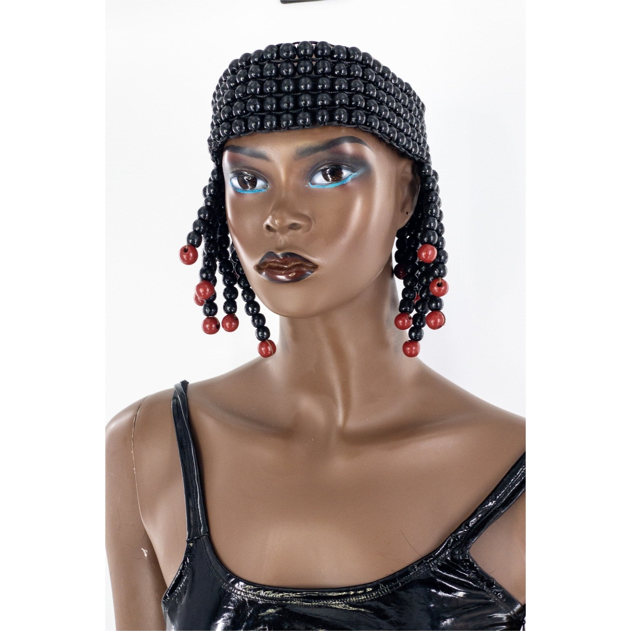 Queen of Egypt Wooden beads Headpiece - Trufacebygrace