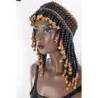 Queen of Egypt Wooden beads Headpiece - Trufacebygrace