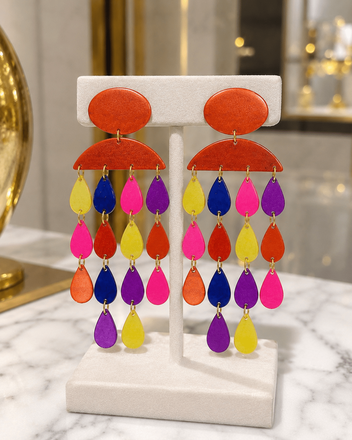 Rain of Happiness Earrings - Trufacebygrace