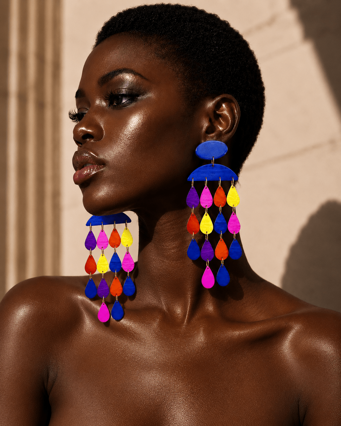 Rain of Happiness Earrings - Trufacebygrace