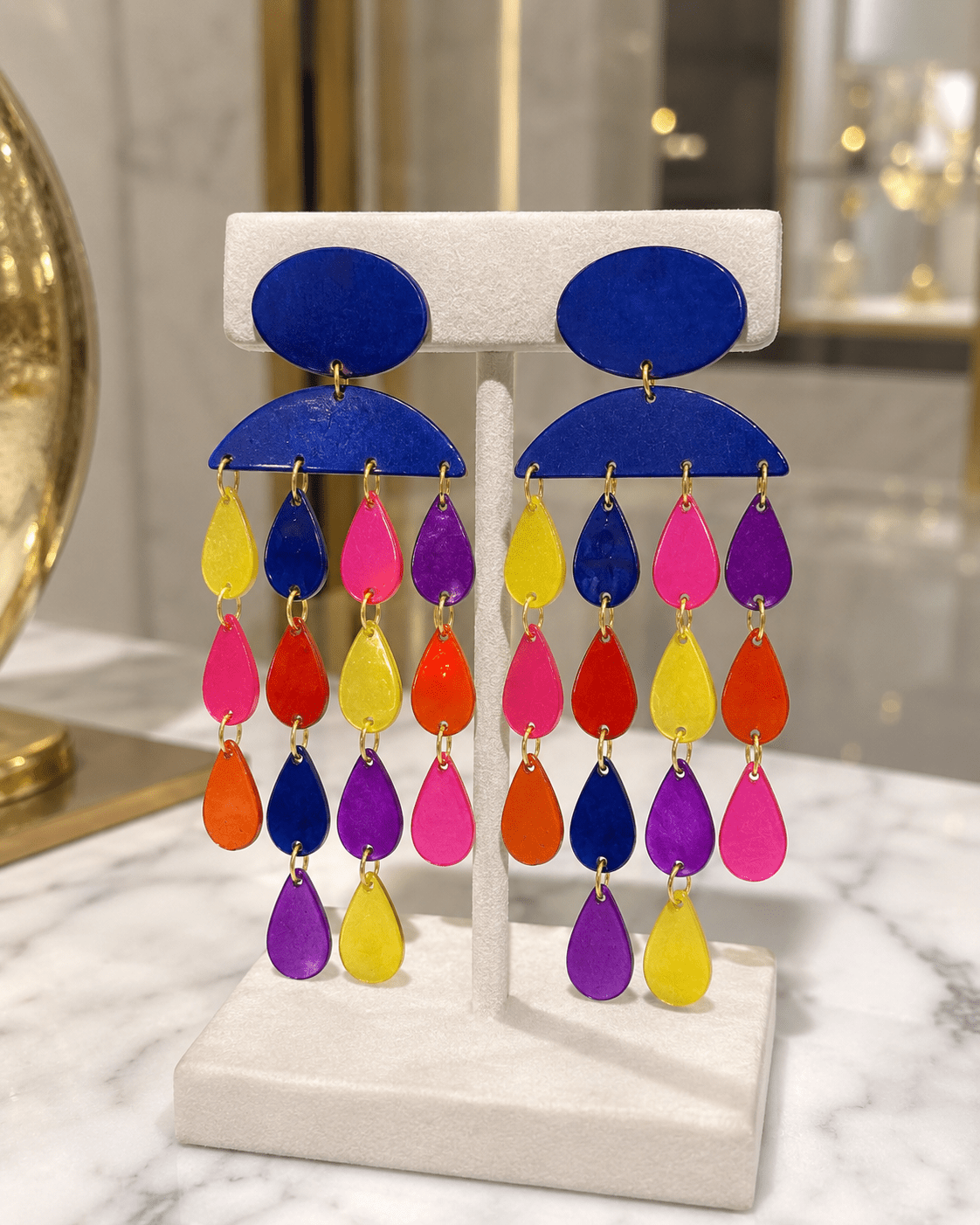 Rain of Happiness Earrings - Trufacebygrace