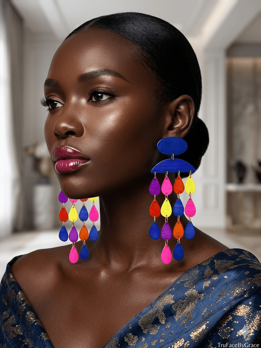 Rain of Happiness Earrings - Trufacebygrace