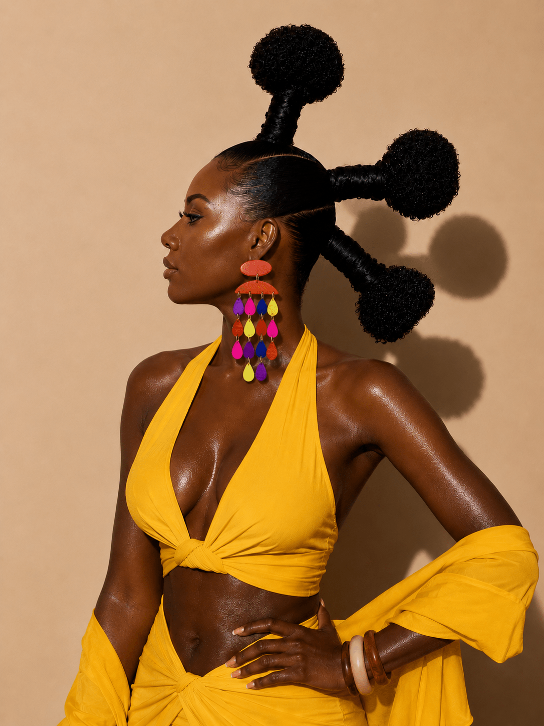 Rain of Happiness Earrings - Trufacebygrace