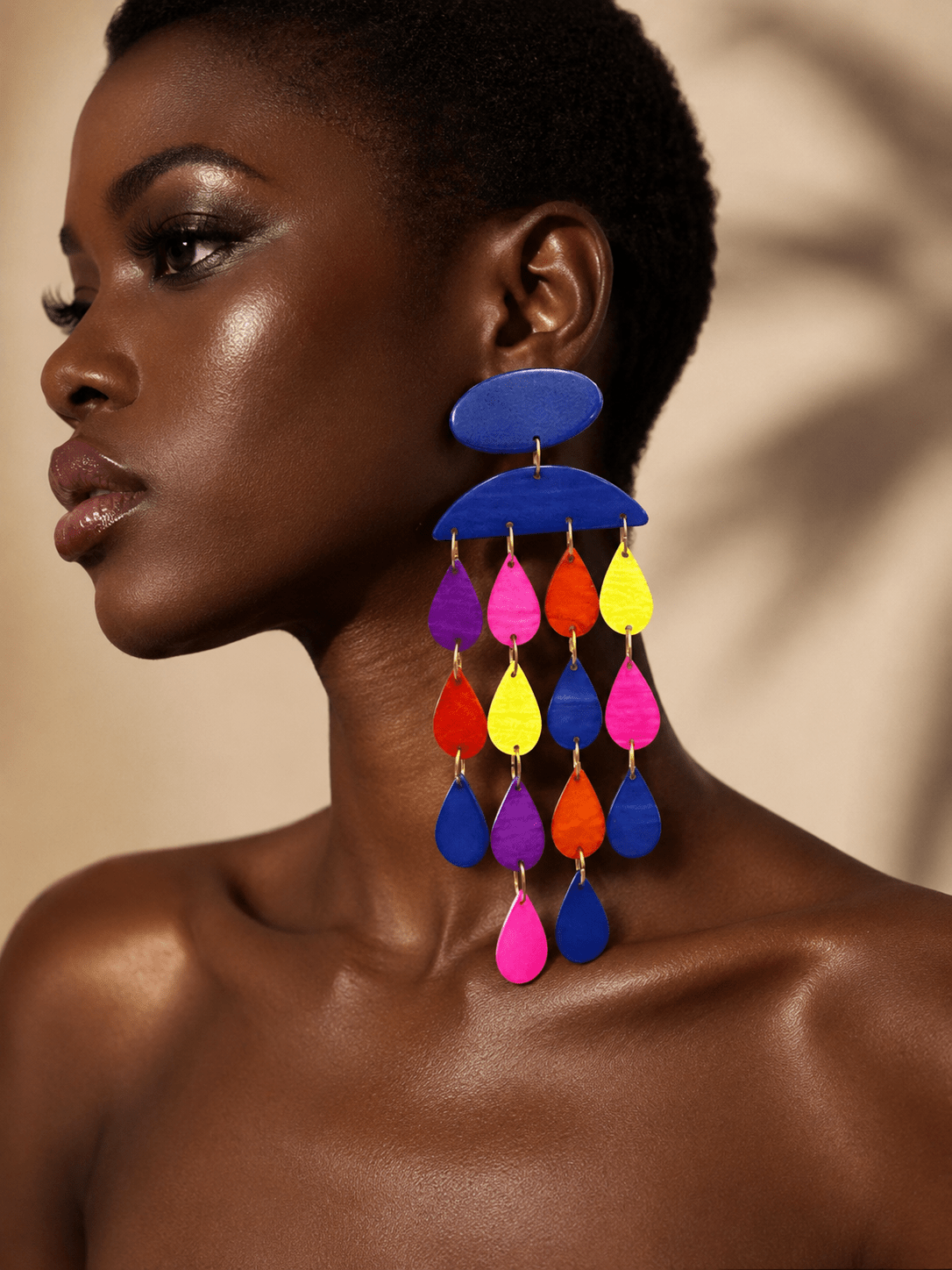 Rain of Happiness Earrings - Trufacebygrace