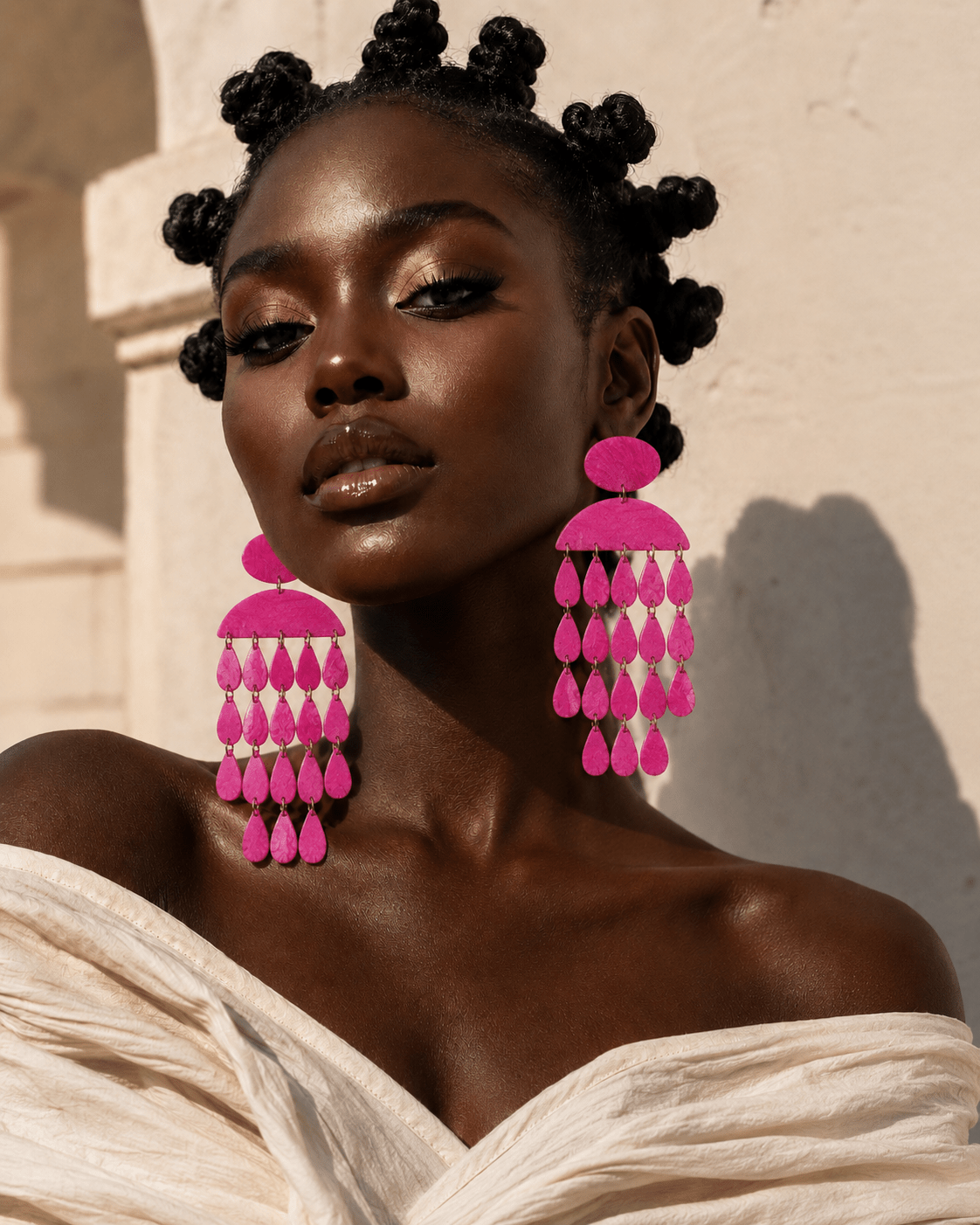 Rain of Happiness XL Earrings - Trufacebygrace