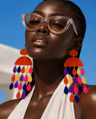 Rain of Happiness XL Earrings - Trufacebygrace