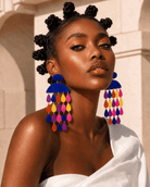 Rain of Happiness XL Earrings - Trufacebygrace