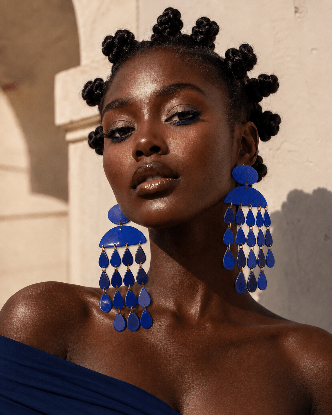 Rain of Happiness XL Earrings - Trufacebygrace