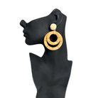 Safia Raffia Wrap Earrings - Trufacebygrace